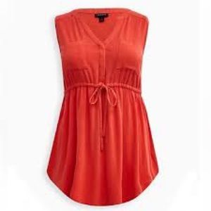 TORRID Sleeveless Tunic Blouse - LIKE NEW